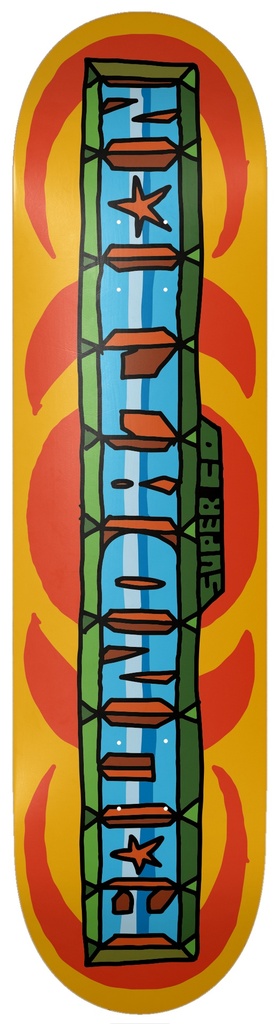 FOUNDATION TEAM CHROME DECK 8.5