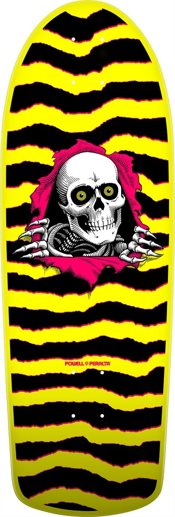 POWELL OG RIPPER YELLOW SHAPED DECK 10.0 X 30.0