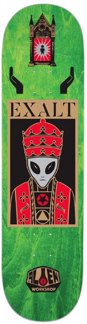 ALIEN WORKSHOP TEAM EXALT HIGH PRIEST DECK 8.00