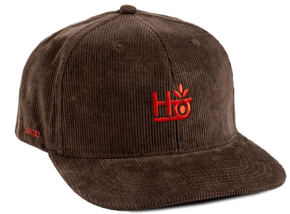 HABITAT POD CORDUROY HAT BROWN