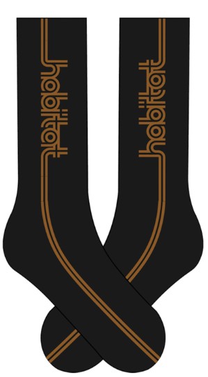 HABITAT ELLIPSE SOCKS BLACK/DIRT