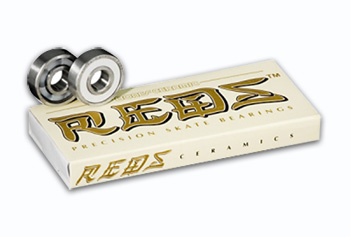 BONES SUPER REDS CERAMIC BEARINGS SINGLE SET