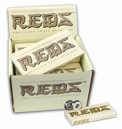 BONES SUPER REDS CERAMIC BEARINGS 10/PK
