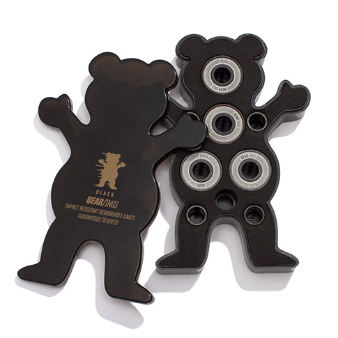 GRIZZLY BEAR-INGS BLACK BEARINGS 8 PK