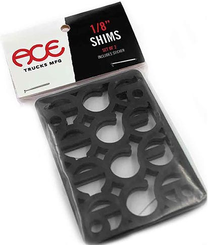 ACE SHIMS RISER PADS 1/8" BLACK