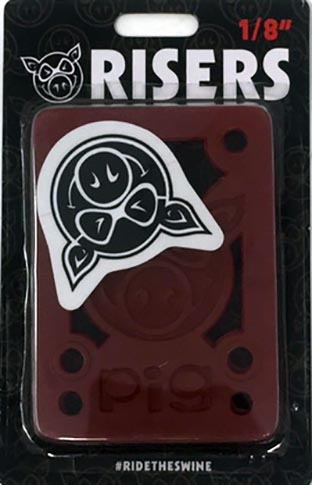 PIG 1/8" SHOCK PADS RED