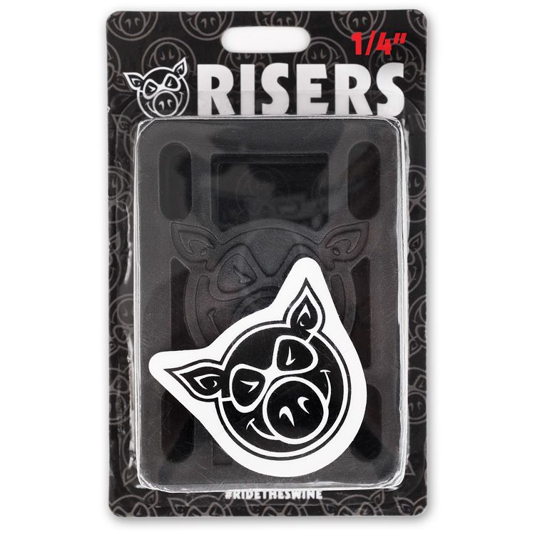PIG 1/4" RISER PADS BLACK