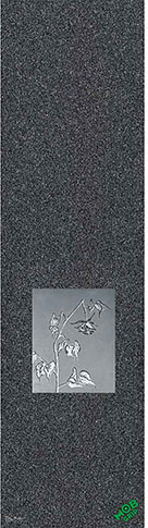 MOB GRIP 9" LEO BAKER GRAYSCALE ROSE