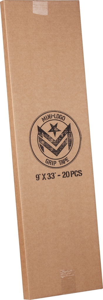 MINI LOGO GRIP BLACK 9" X 33" 20/BOX