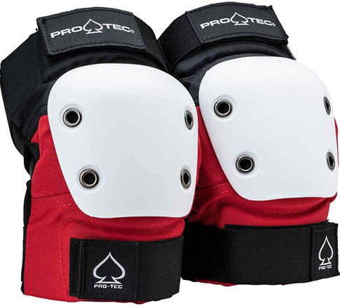 PRO TEC STREET ELBOW PAD RED/WHITE/BLACK M