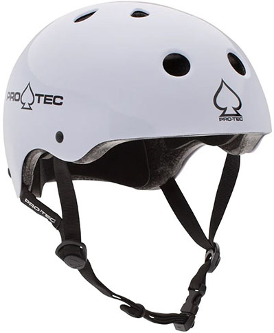 PRO TEC CLASSIC CERTIFIED HELMET GLOSS WHITE S