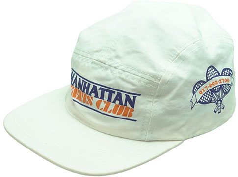CALL ME (917) MANHATTAN TENNIS CLUB CAMP HAT
