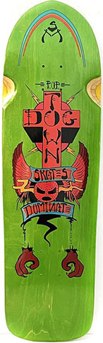 DOGTOWN DOMINATE SHAPED DECK 9.00 X 31.87