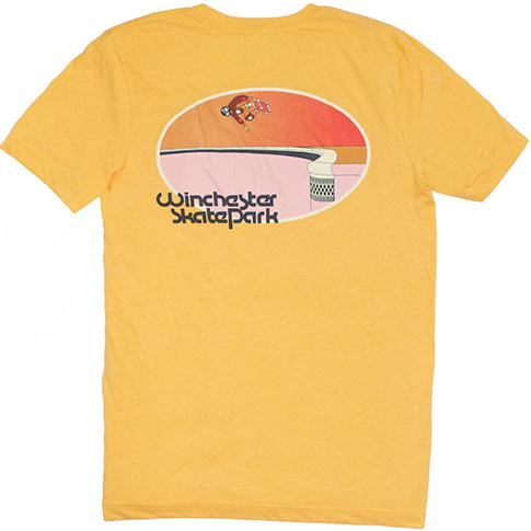 45 RPM VINTAGE WINCHESTER SKATEPARK YELLOW SS XL