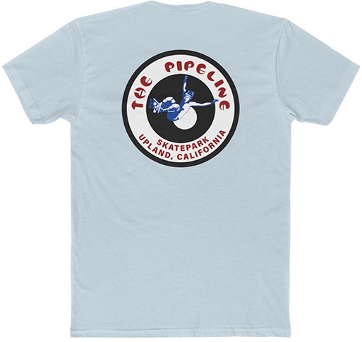 45 RPM VINTAGE PIPELINE SKATEPARK BLUE SS XXL