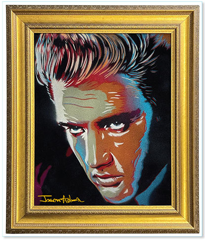 BLACK LABEL JASON ADAMS ALL SHOOK UP STICKER