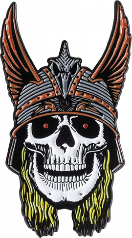 POWELL ANDY ANDERSON SKULL LAPEL PIN