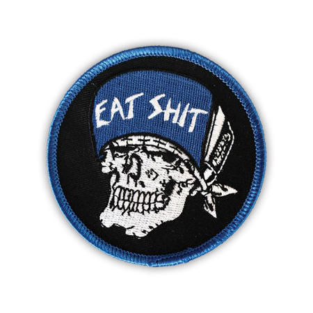 DOGTOWN EAT SHIT SKULL PATCH