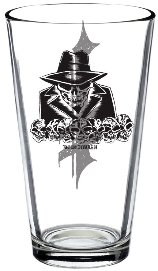 DEATHWISH DEALERS CHOICE PINT GLASS