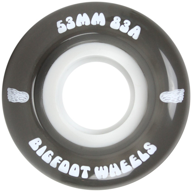 BIGFOOT CRUISER BLACK 53MM 83A (Set of 4)