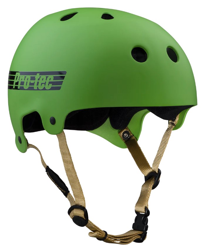 PRO TEC OLD SCHOOL CERTIFIED HELMET MATTE SEAWEED S