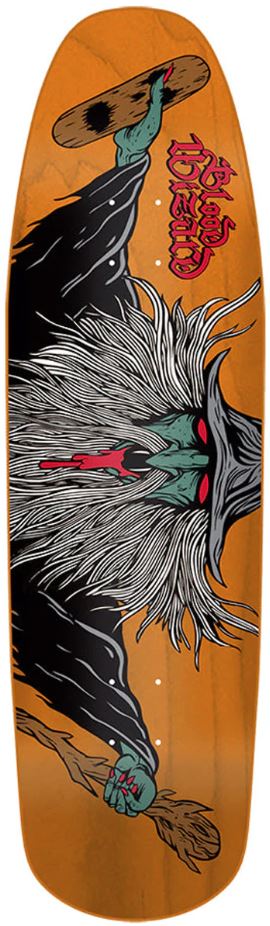 BLOOD WIZARD TEAM FLYING WIZARD SHAPED DECK 9.00