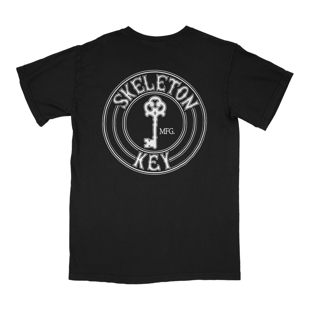 SKELETON KEY OG CIRCLE LOGO PREMIUM BLACK SS M