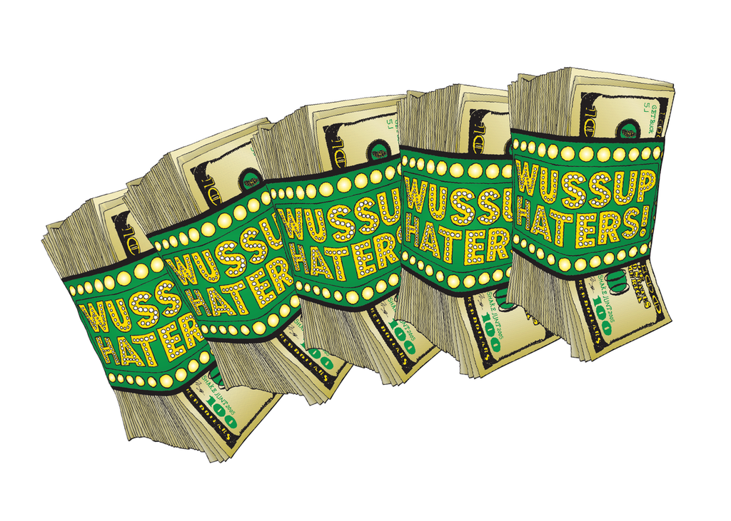 SHAKE JUNT MONEY TALKS STICKER