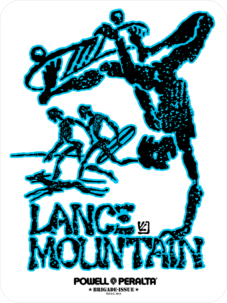 POWELL MOUNTAIN BONES BRIGADE STICKER
