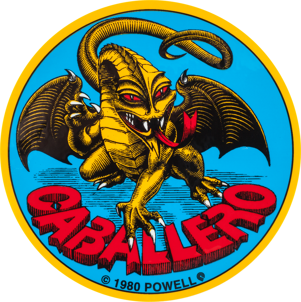POWELL CABALLERO ORIGINAL DRAGON STICKER