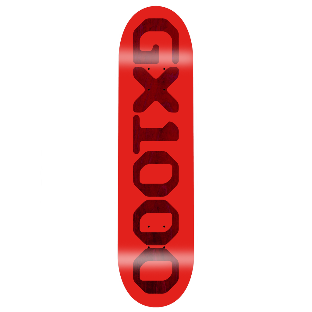 GX1000 TEAM OG LOGO RED DECK 8.75