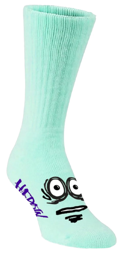 HEROIN BIG EGG SOCKS TEAL