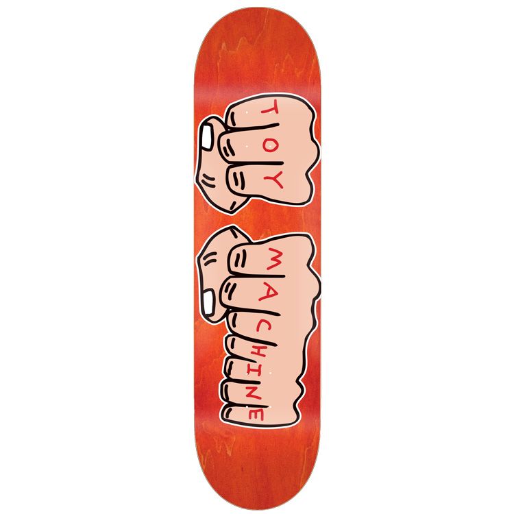 TOY MACHINE TEAM FISTS DECK 7.75