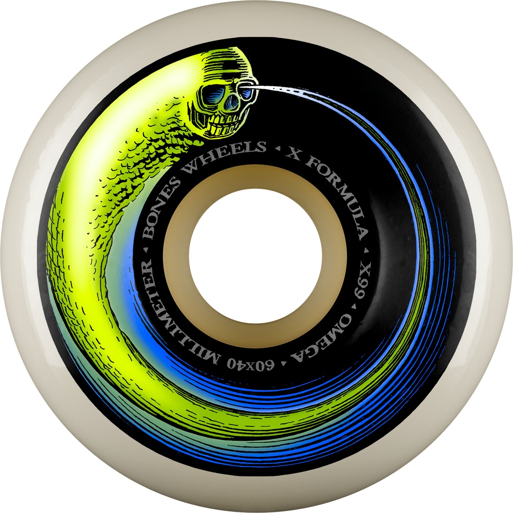 BONES X-FORMULA OMEGA 60MM X 40MM 99A (Set of 4)