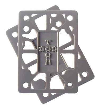 DOGTOWN RISERS 1/4" GREY