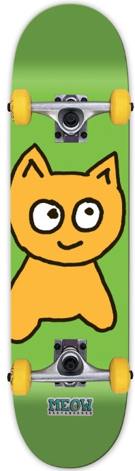MEOW BIG CAT GREEN COMPLETE 6.50 X 28.50