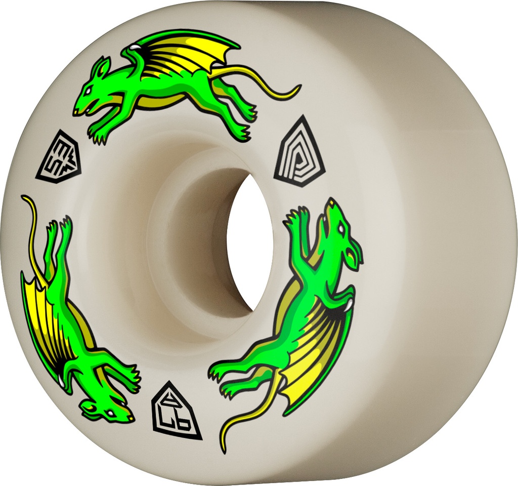 POWELL DRAGON FORMULA NANO RATS V4 53MM X 34MM 97A (Set of 4)