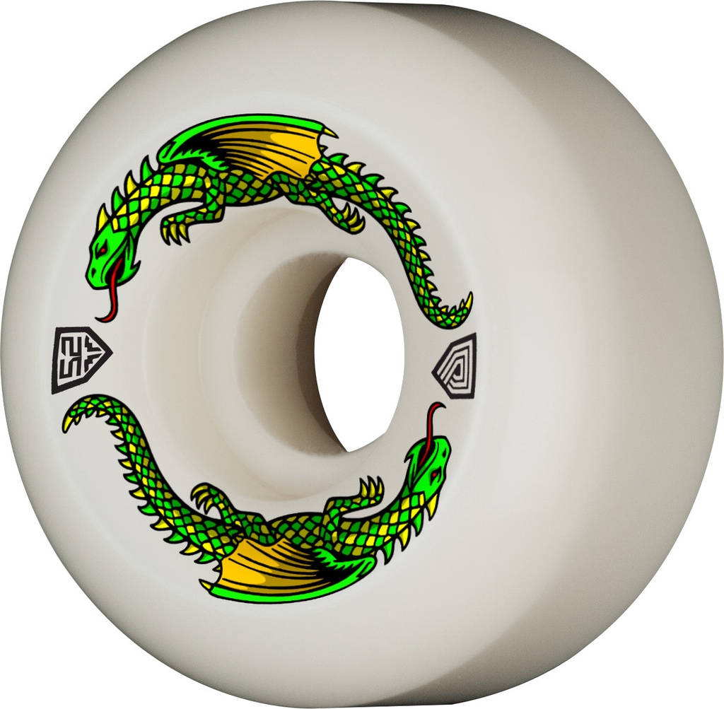 POWELL DRAGON FORMULA V5 SIDECUT 52MM X 30MM 93A (Set of 4)