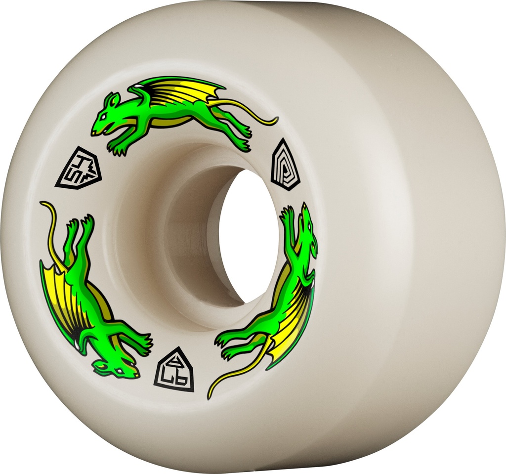 POWELL DRAGON FORMULA NANO RATS *V6* WIDECUT 54MM X 34MM 97A (Set of 4)