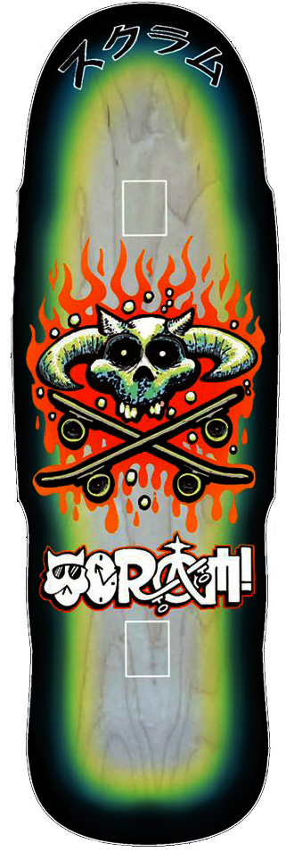 SCRAM BOMBER SHAPED DECK 10.50 X 32.00