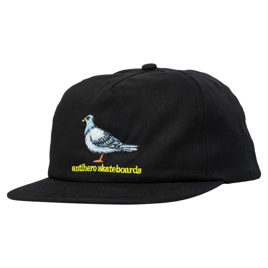 ANTI-HERO LIL PIGEON SNAPBACK HAT BLACK