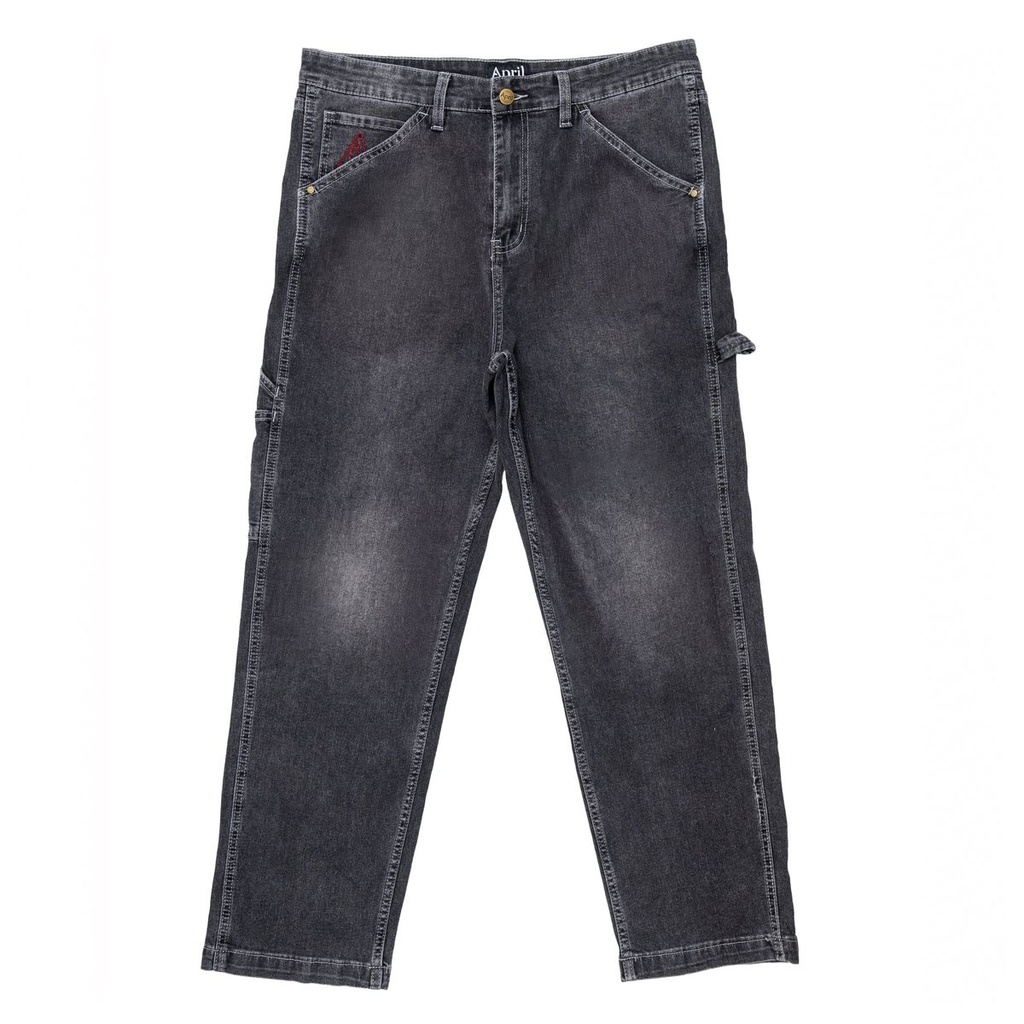 APRIL CARPENTER JEANS WASHED BLACK 34