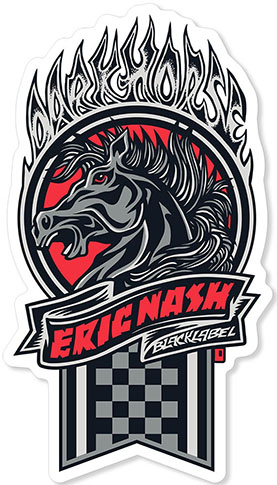 BLACK LABEL ERIC NASH DARK HORSE STICKER