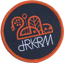 DARKROOM OG ROUND PATCH ASSORTED COLORS