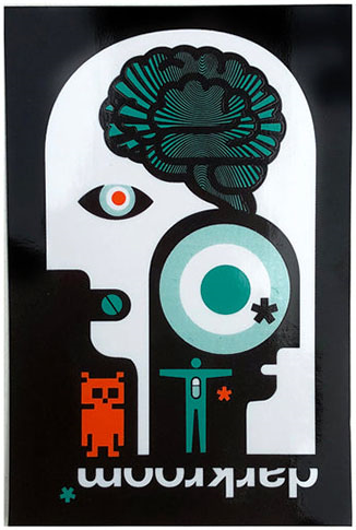DARKROOM THERAPY STICKER