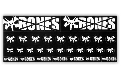 BONES MULTIPAK STICKER
