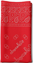 CHOCOLATE BANDANA RED