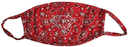 DIAMOND RED BANDANA FACE MASK