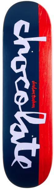 CHOCOLATE TRAHAN ORIGINAL CHUNK SPLIT VENEER TWIN TAIL DECK 8.25