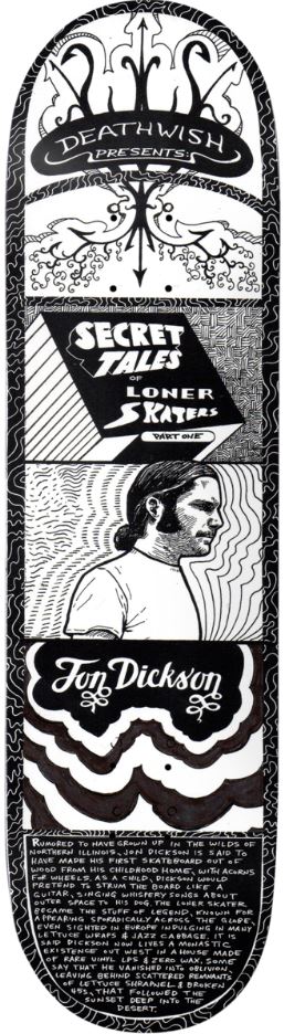 DEATHWISH DICKSON SECRET TALES DECK 8.25